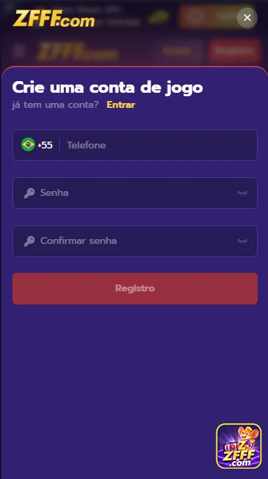 Ilustração de Acesse a Plataforma de Jogos Segura da zfff