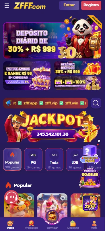 Ilustração de Jogos de Slots Populares